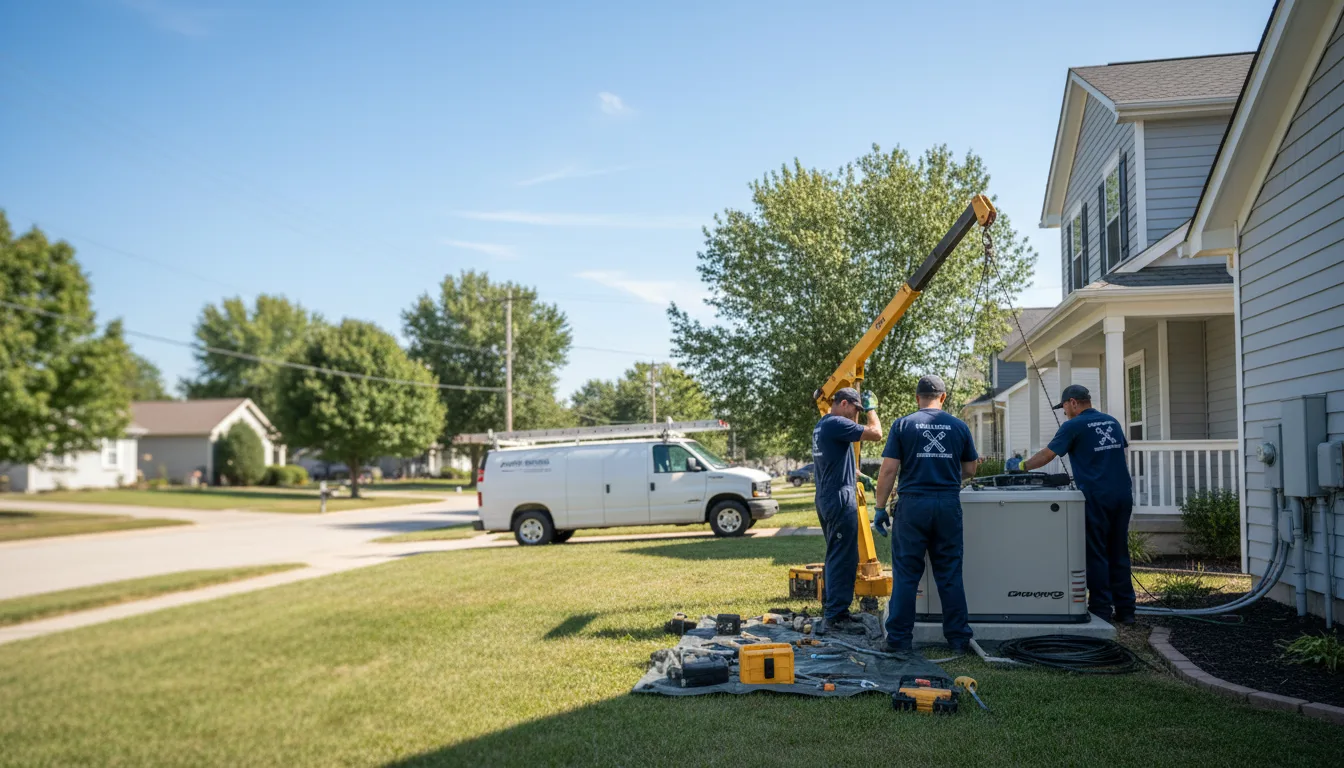 Generator Installation in Aurora, OH near me